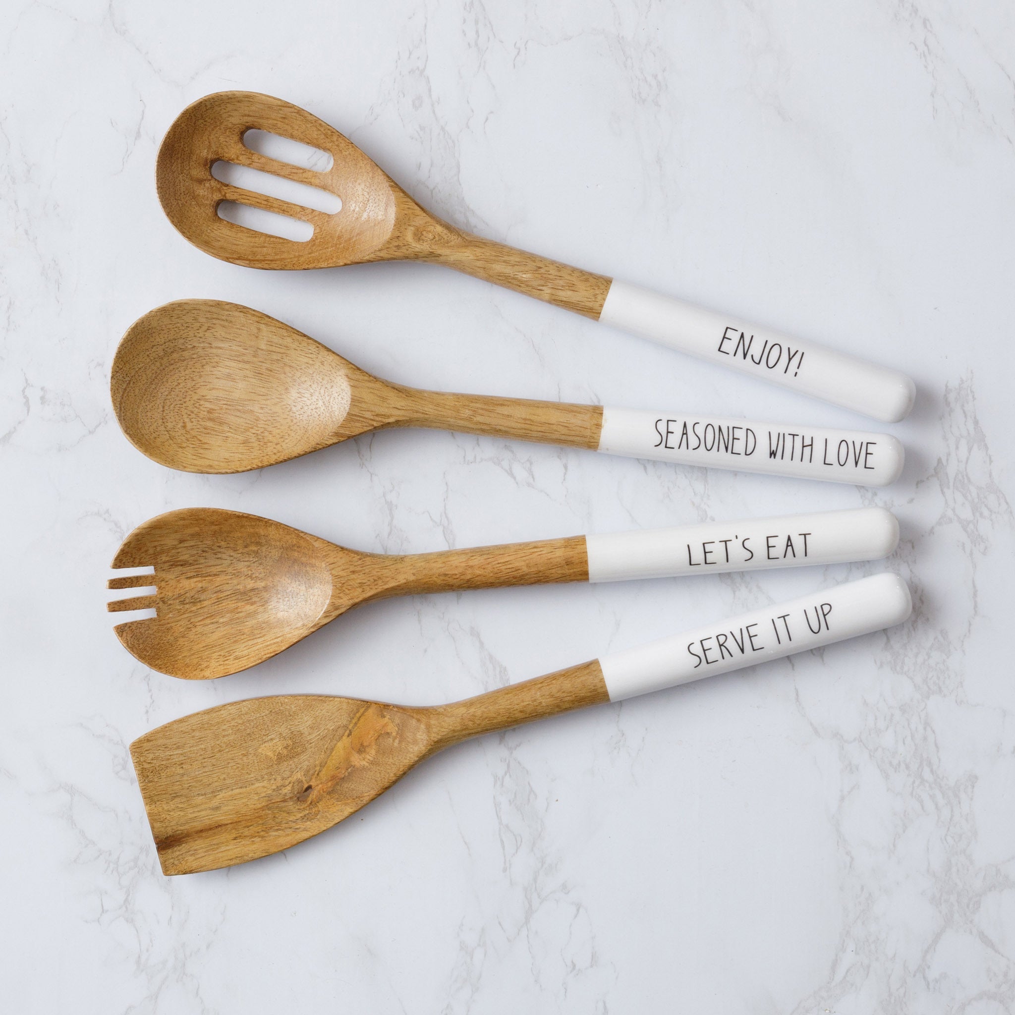 Enameled Sentiment Servingware