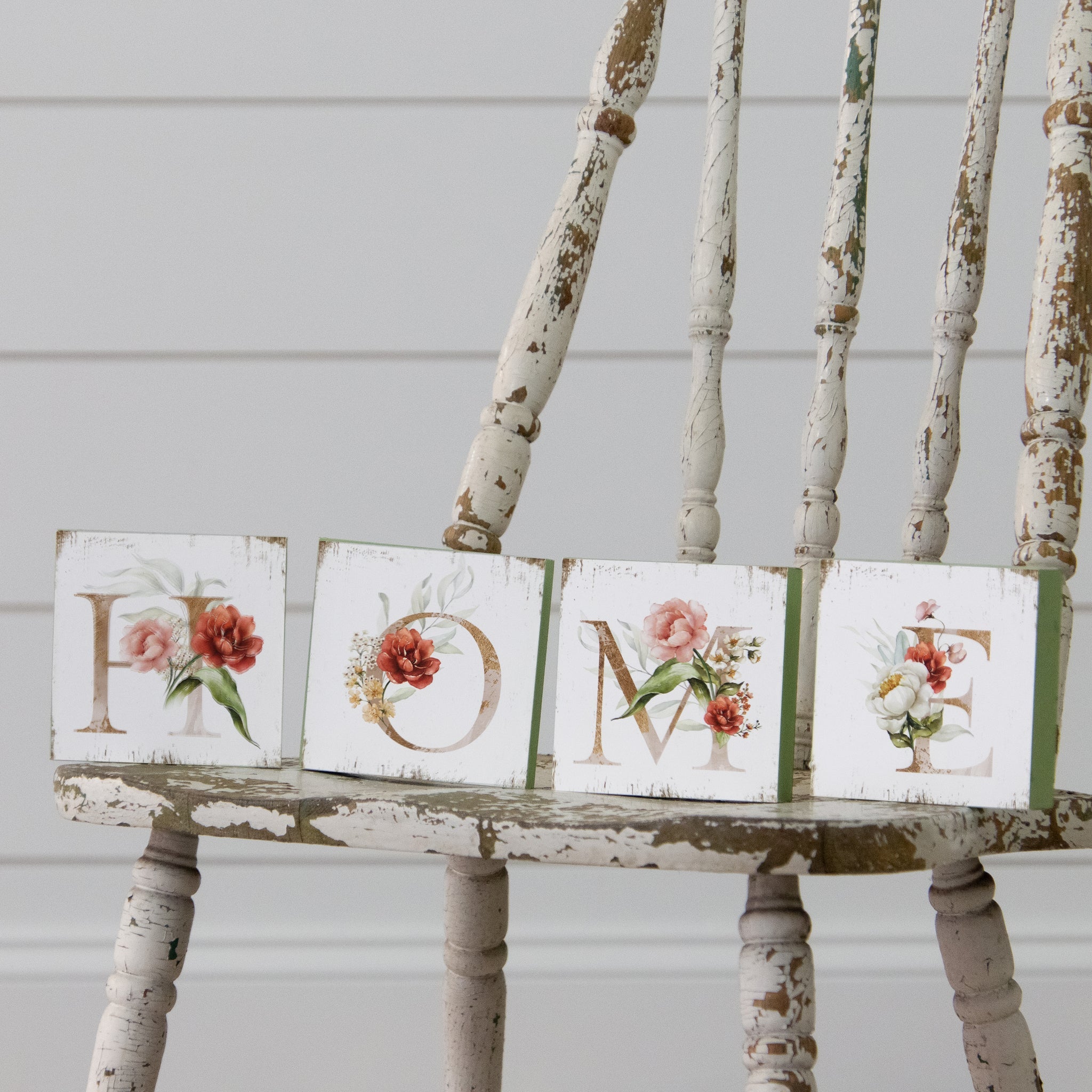 Floral HOME Blocks
