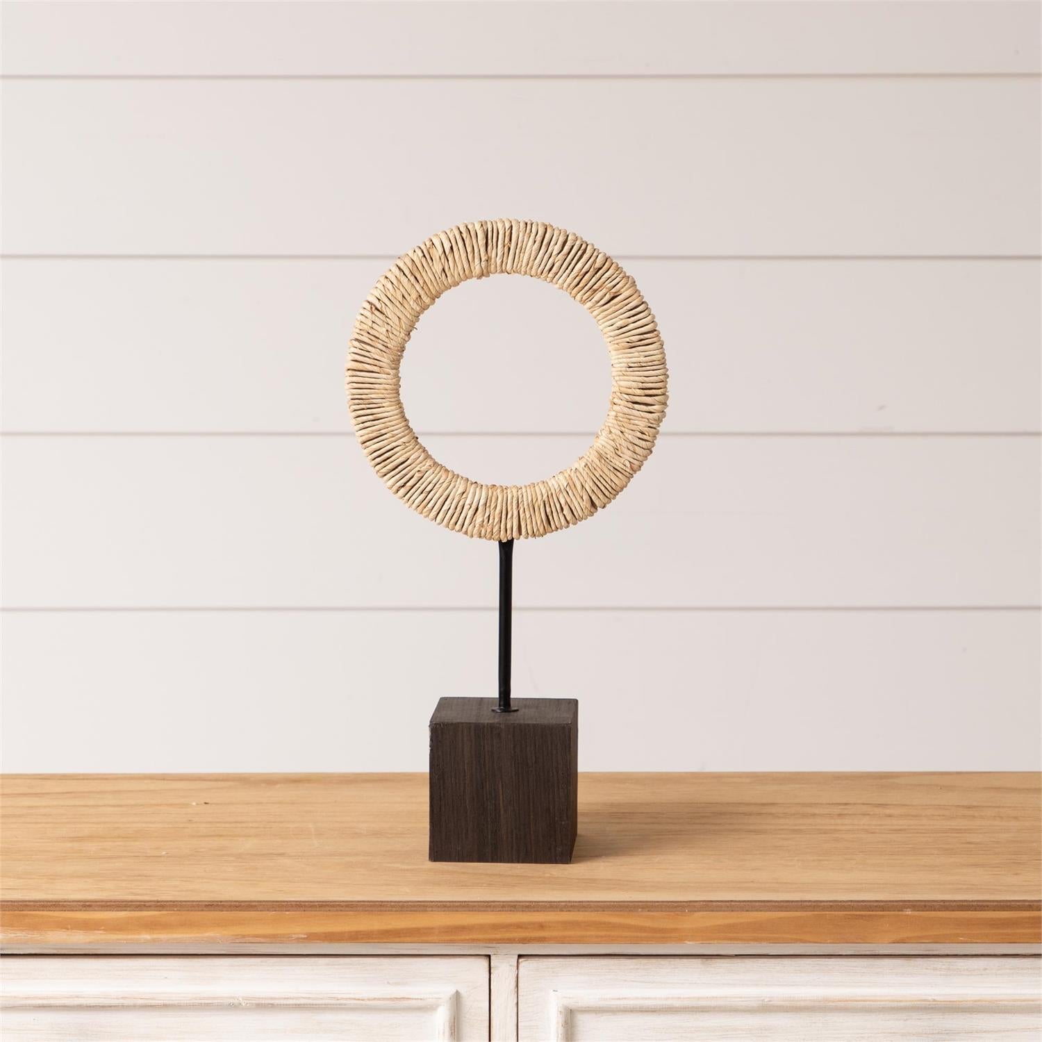 Tabletop Circle Decor