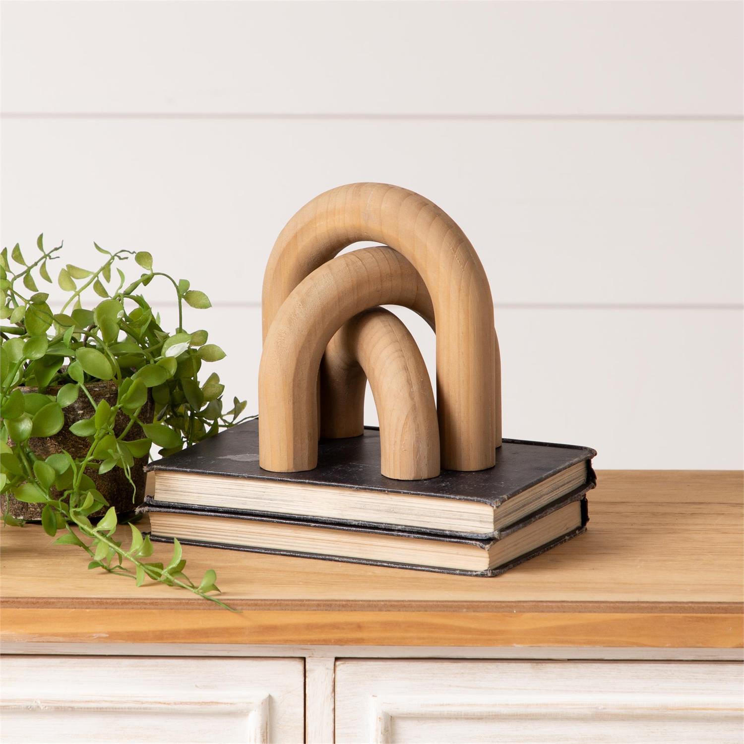 Abstract Wooded Arches