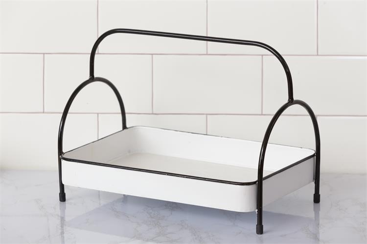 Enamel Tray w/ Handle