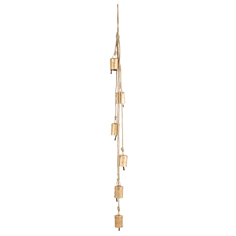 Vintage Metal Bell Cluster - 6 Bells
