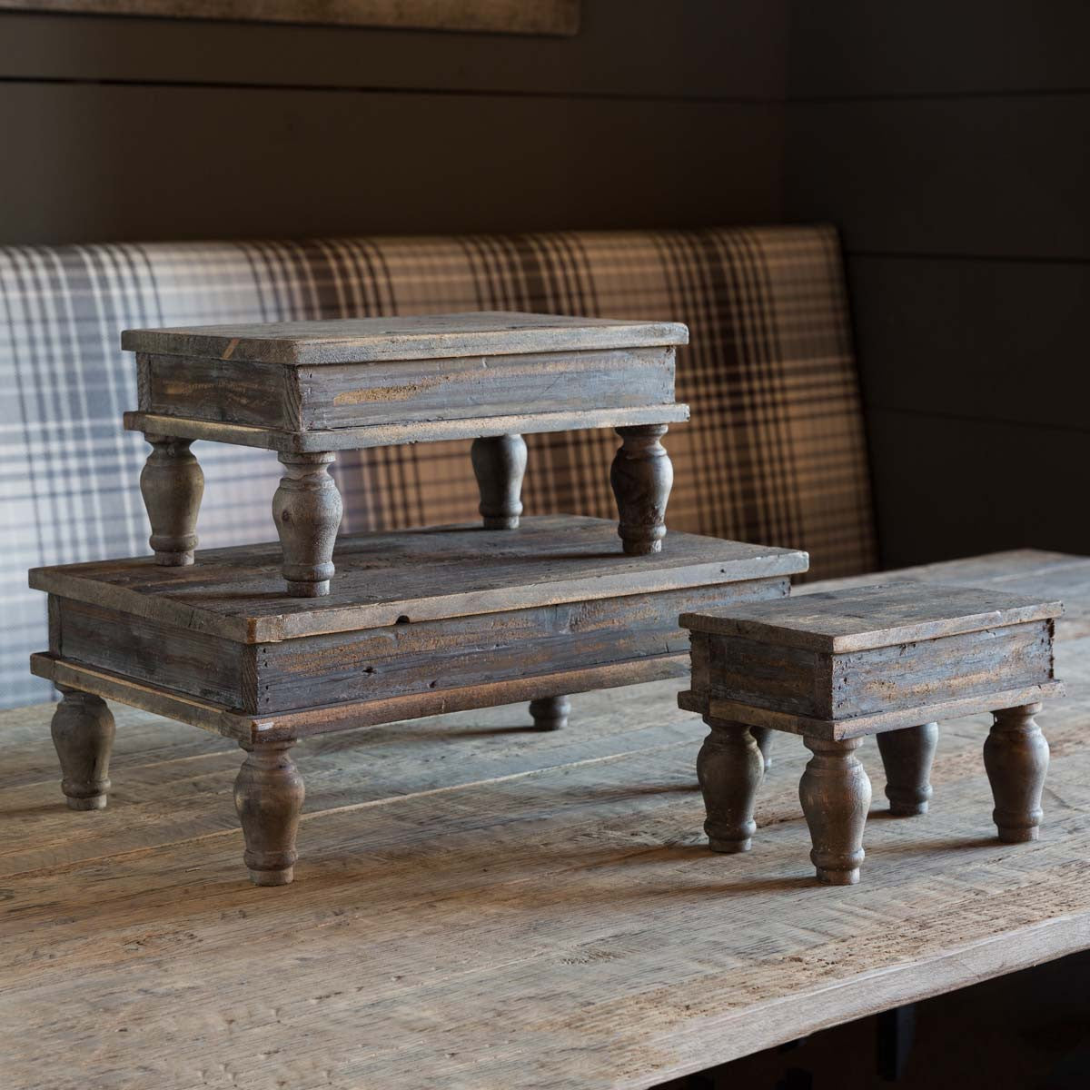 Table Top Risers Set of 3