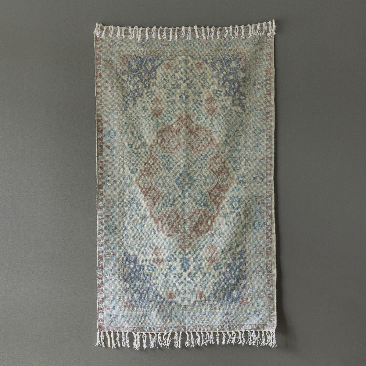 Antique Inspired Cotton Rug