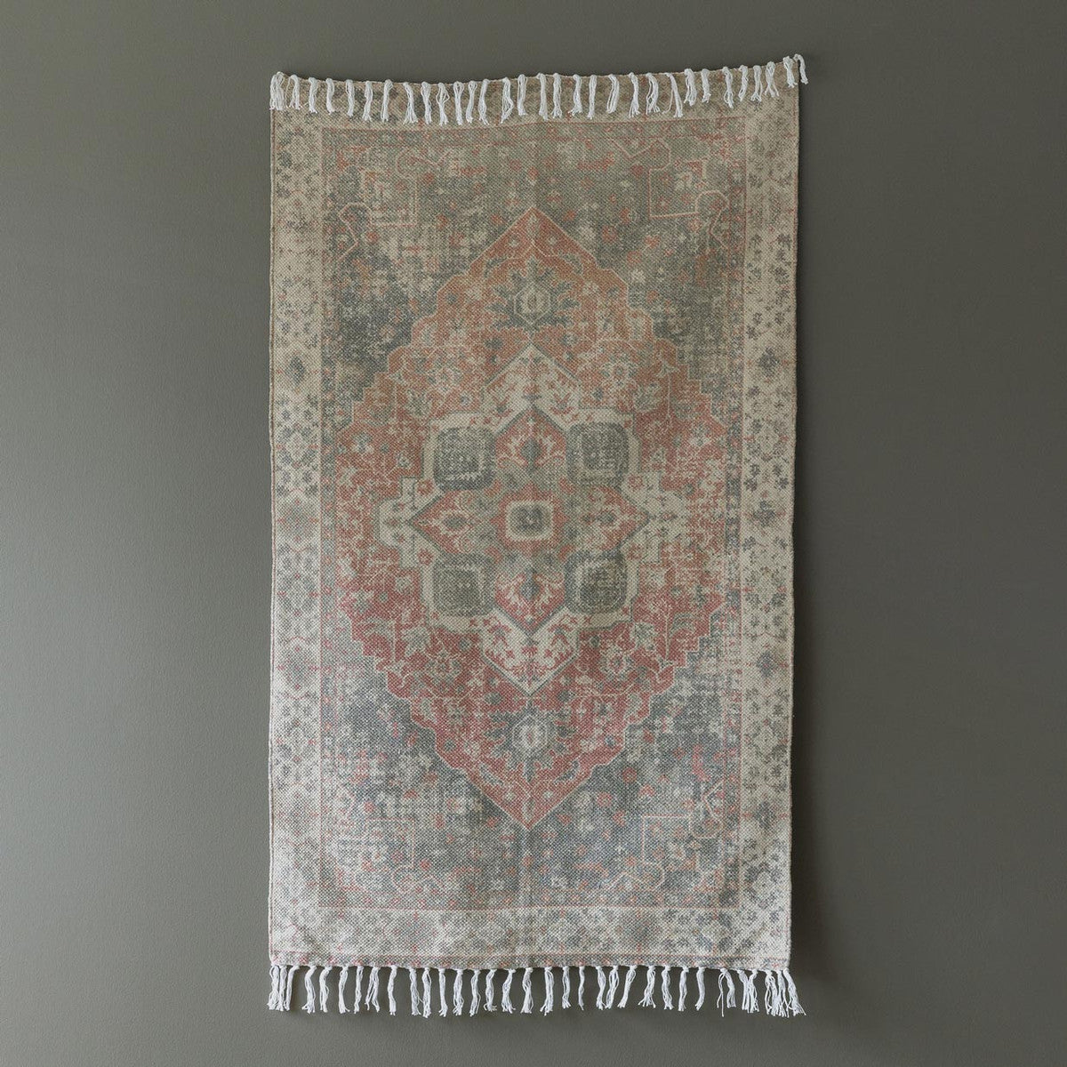 Antique Inspired Cotton Rug