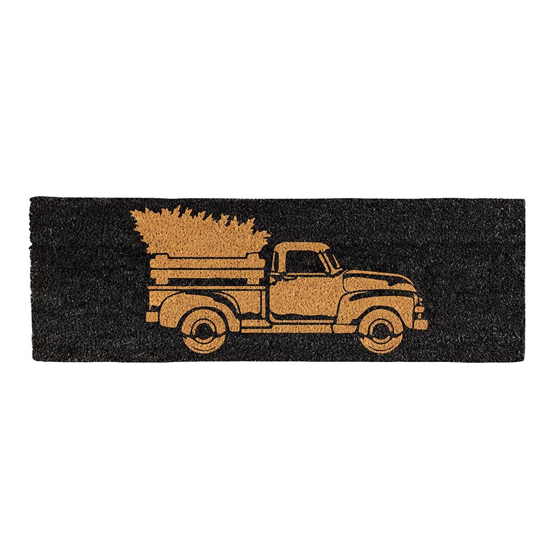 Christmas Truck Estate Doormat