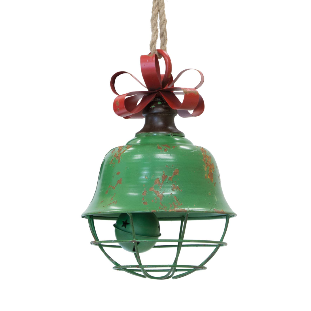 Oversized Rustic Bell Décor