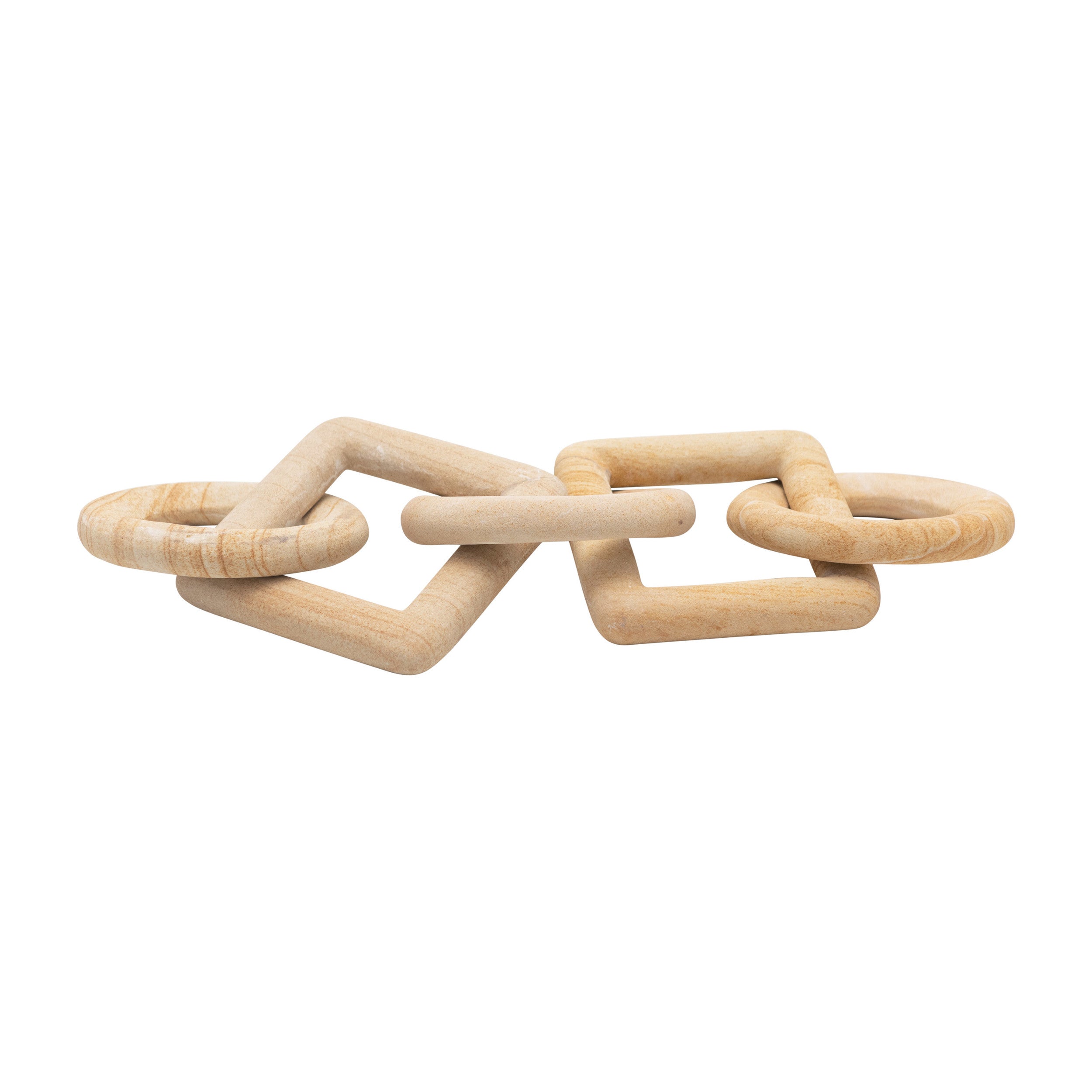 Carved Sandstone Chain Décor