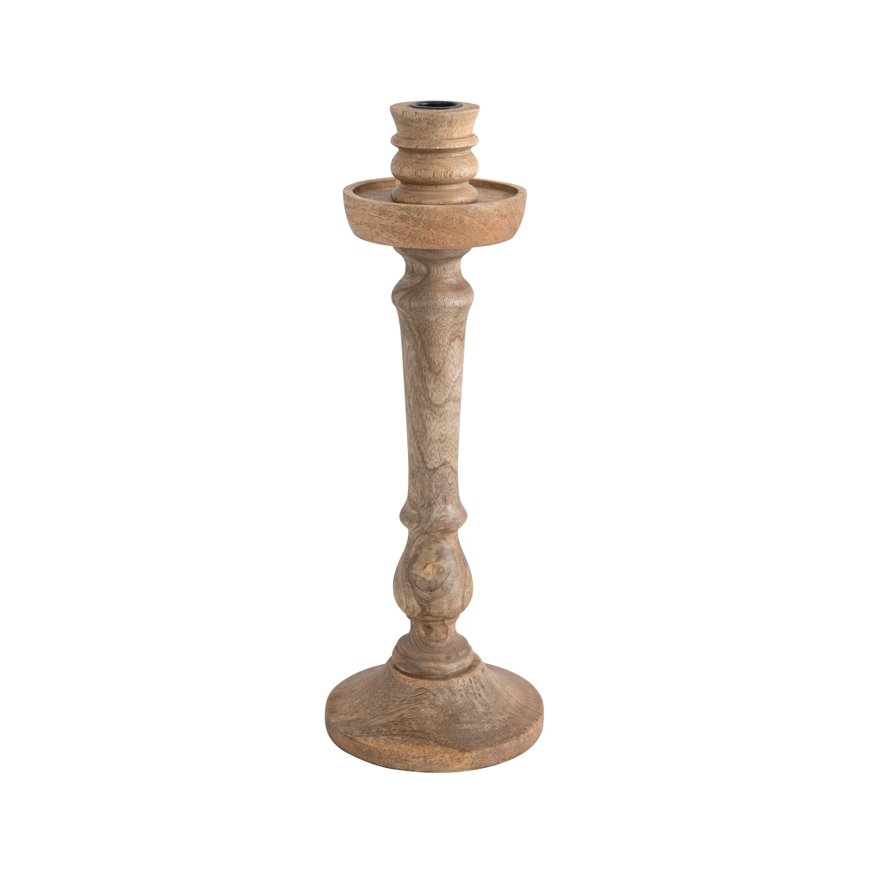 Carved Candle Holder (S)