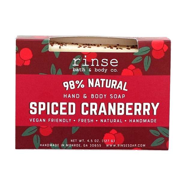 Spiced Cranberry Soap